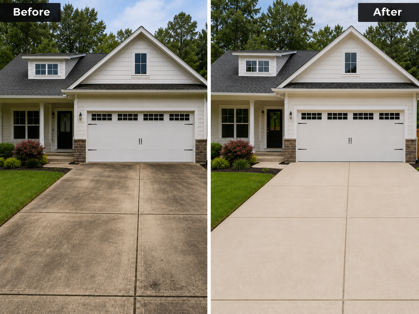 Driveway cleaning